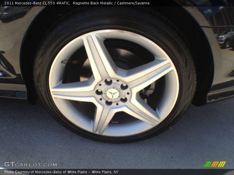 Magnetite Black Metallic / Cashmere/Savanna 2011 Mercedes-Benz CL 550 4MATIC