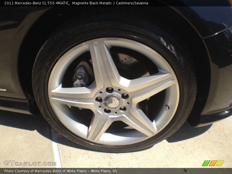 Magnetite Black Metallic / Cashmere/Savanna 2011 Mercedes-Benz CL 550 4MATIC
