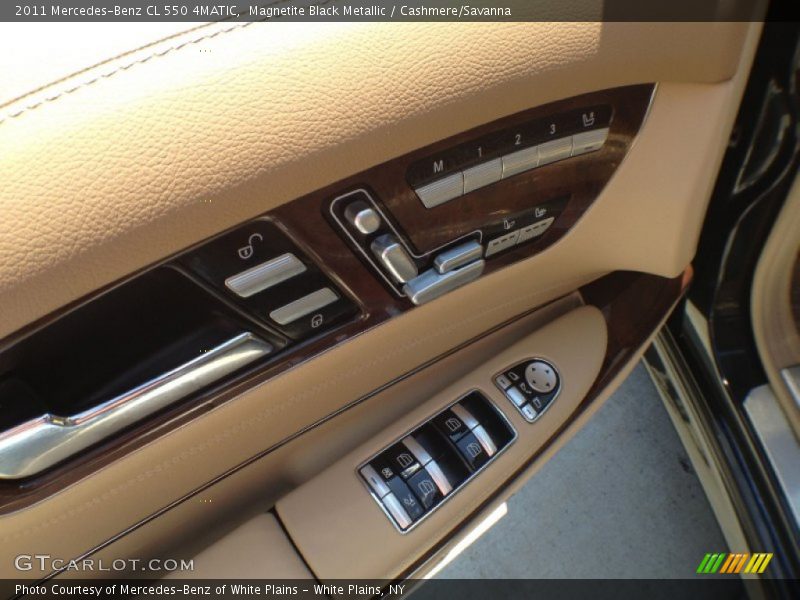 Magnetite Black Metallic / Cashmere/Savanna 2011 Mercedes-Benz CL 550 4MATIC