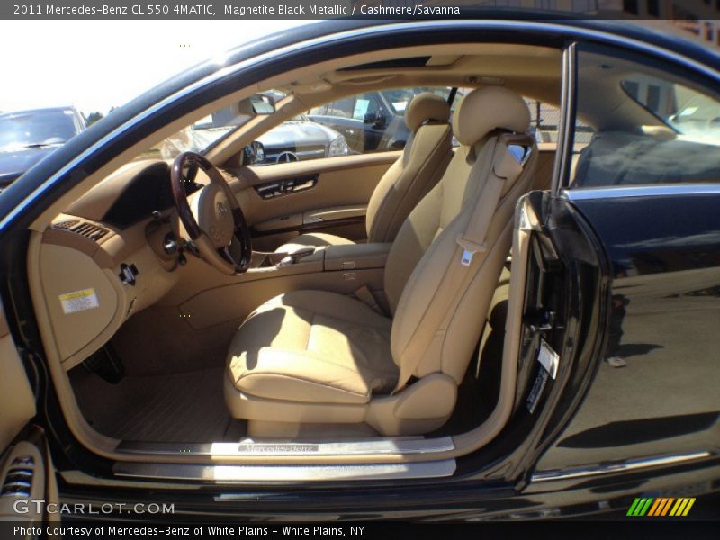Magnetite Black Metallic / Cashmere/Savanna 2011 Mercedes-Benz CL 550 4MATIC