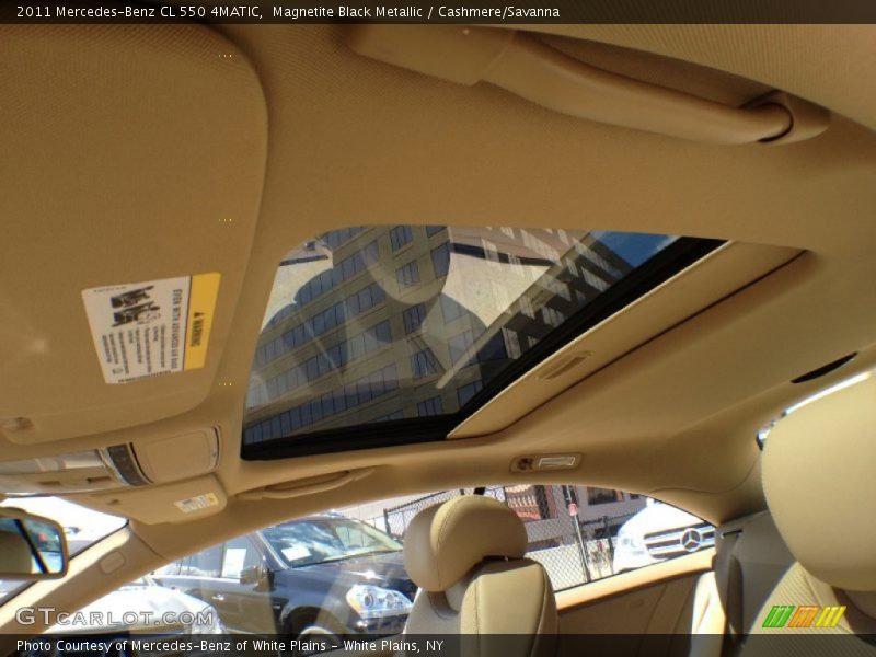 Magnetite Black Metallic / Cashmere/Savanna 2011 Mercedes-Benz CL 550 4MATIC