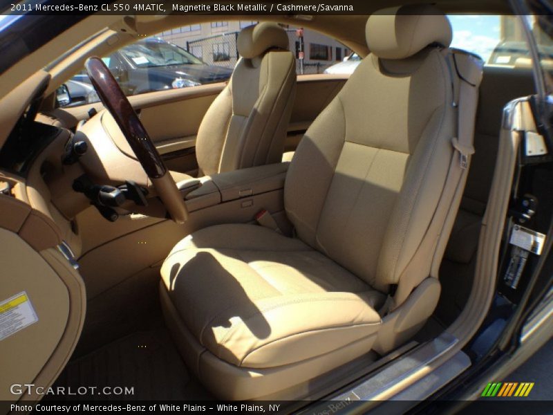 Magnetite Black Metallic / Cashmere/Savanna 2011 Mercedes-Benz CL 550 4MATIC