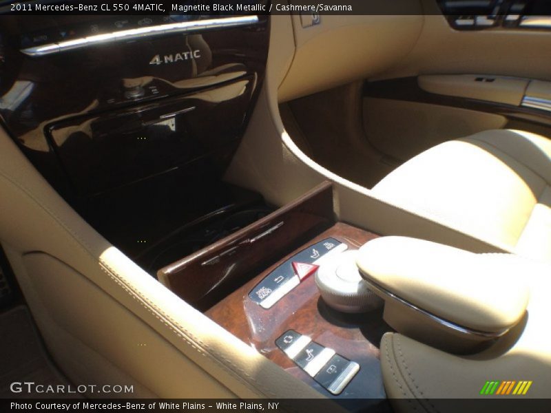 Magnetite Black Metallic / Cashmere/Savanna 2011 Mercedes-Benz CL 550 4MATIC