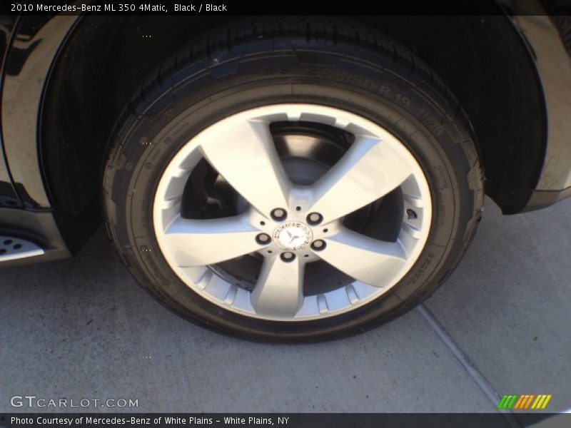 Black / Black 2010 Mercedes-Benz ML 350 4Matic