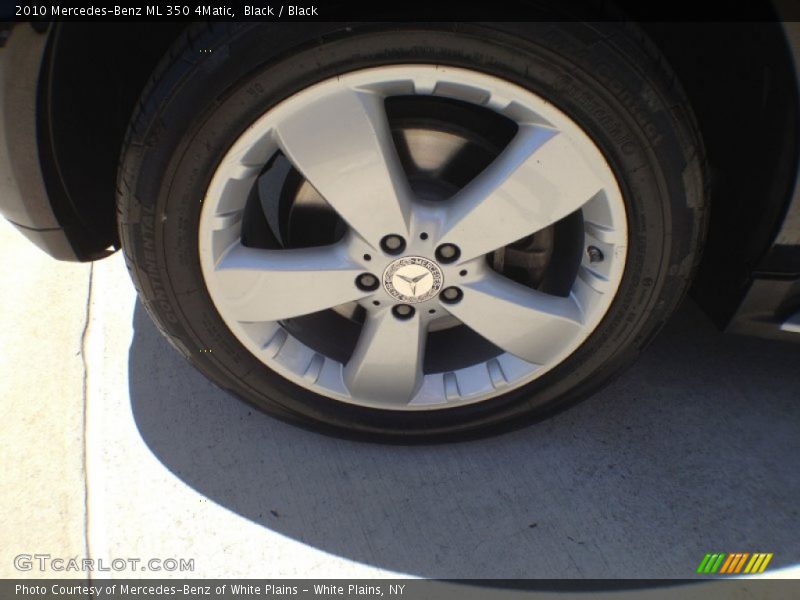 Black / Black 2010 Mercedes-Benz ML 350 4Matic
