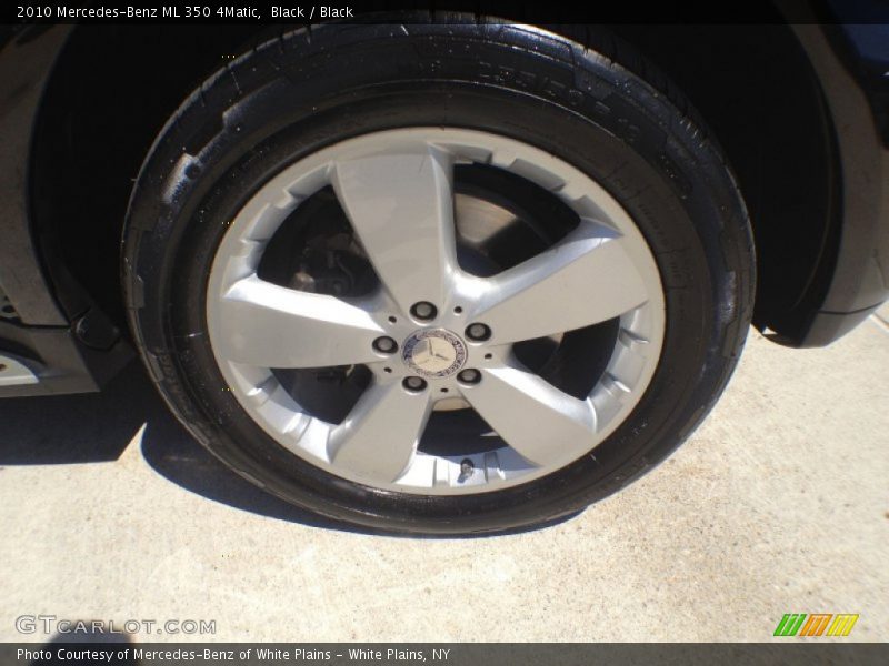Black / Black 2010 Mercedes-Benz ML 350 4Matic