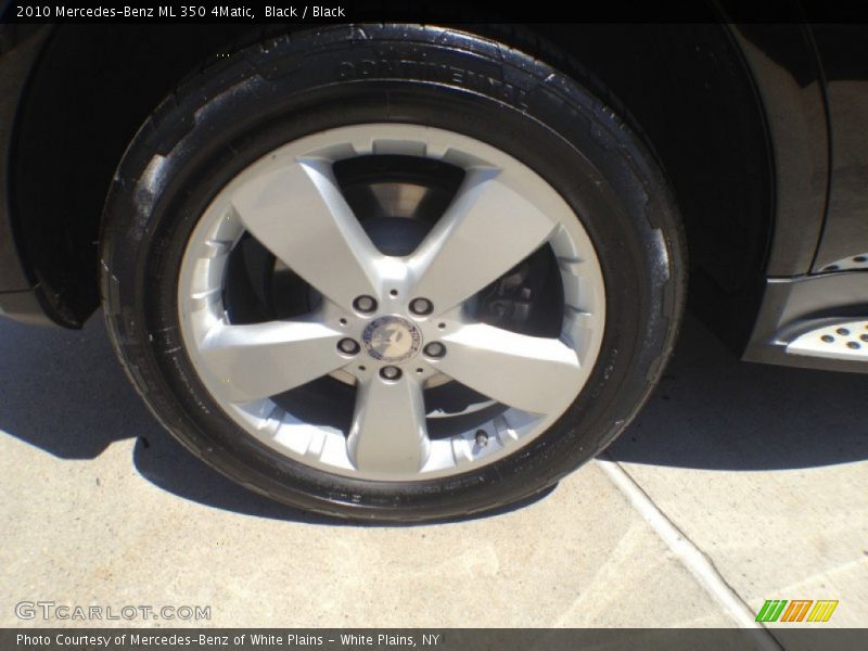 Black / Black 2010 Mercedes-Benz ML 350 4Matic