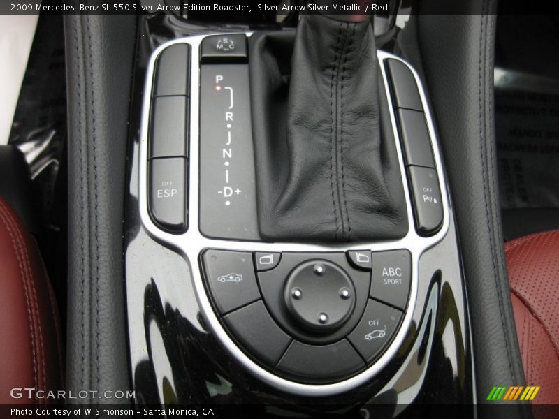 2009 SL 550 Silver Arrow Edition Roadster 7 Speed Automatic Shifter
