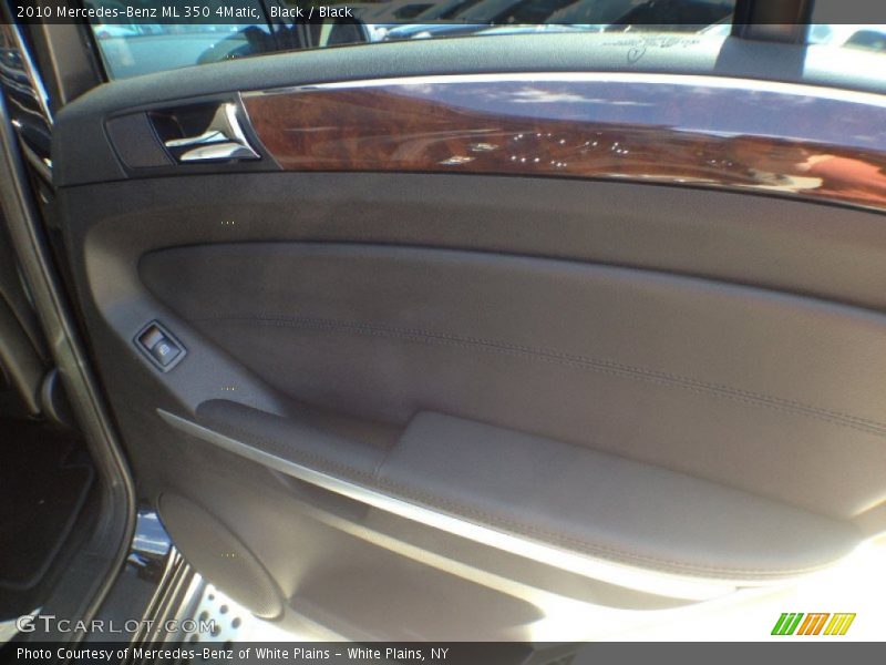Black / Black 2010 Mercedes-Benz ML 350 4Matic
