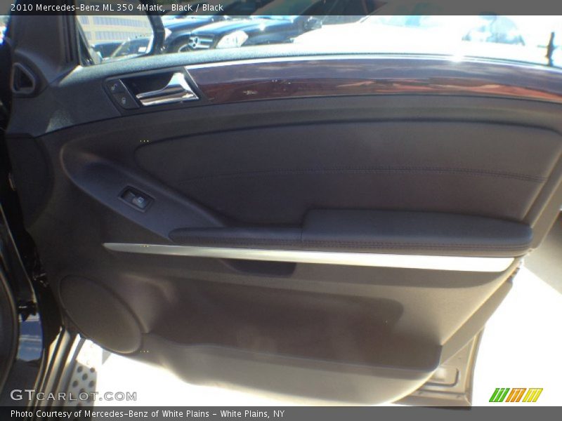 Black / Black 2010 Mercedes-Benz ML 350 4Matic