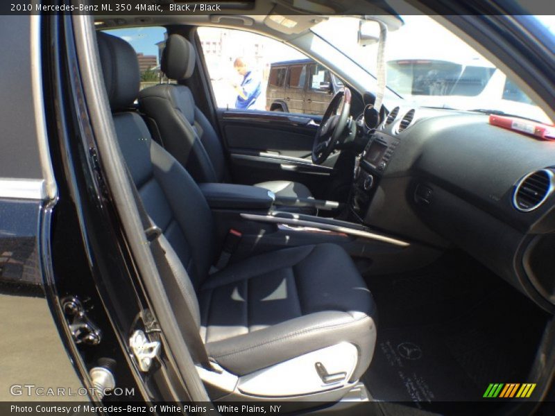 Black / Black 2010 Mercedes-Benz ML 350 4Matic
