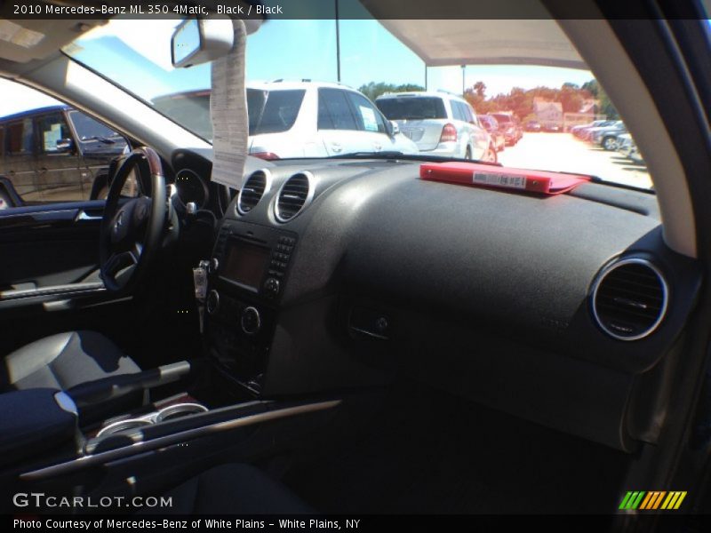 Black / Black 2010 Mercedes-Benz ML 350 4Matic