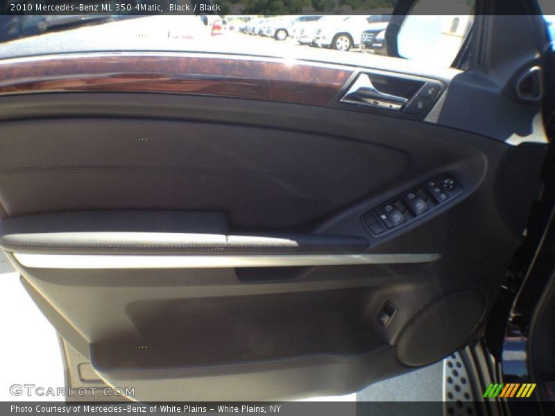 Black / Black 2010 Mercedes-Benz ML 350 4Matic