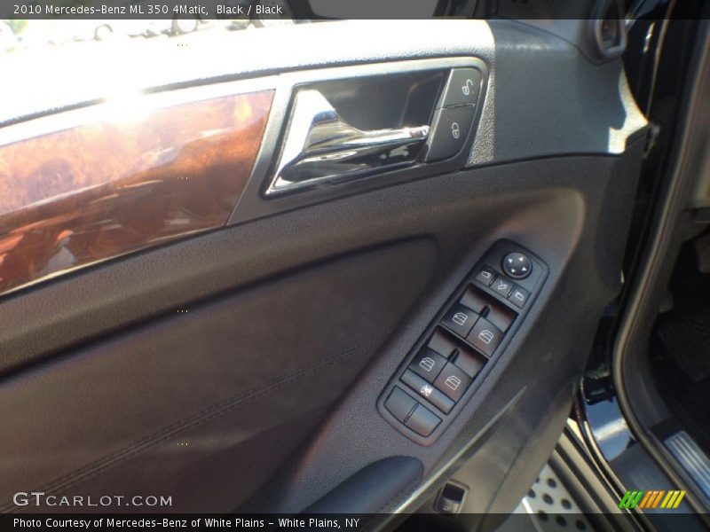 Black / Black 2010 Mercedes-Benz ML 350 4Matic
