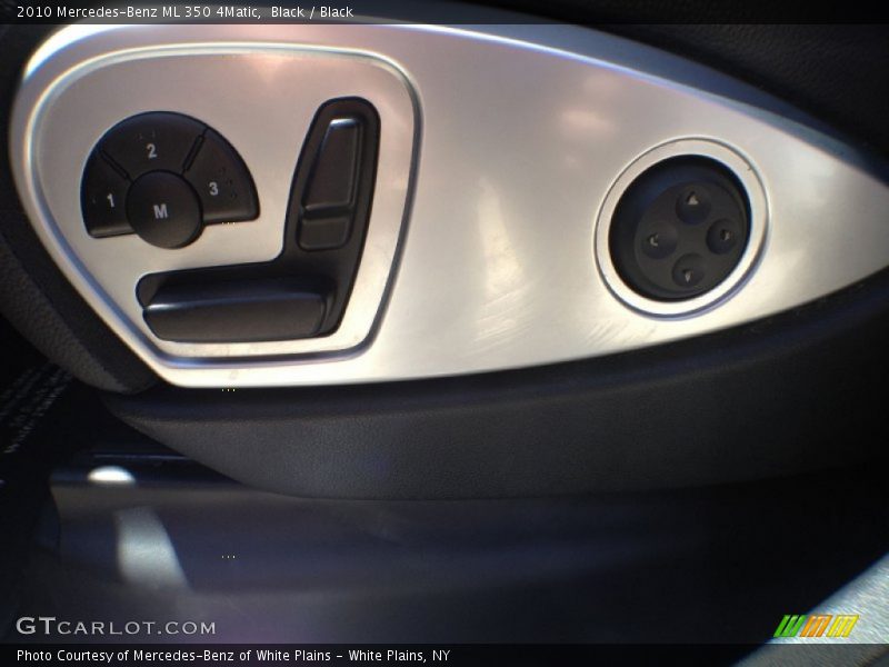 Black / Black 2010 Mercedes-Benz ML 350 4Matic
