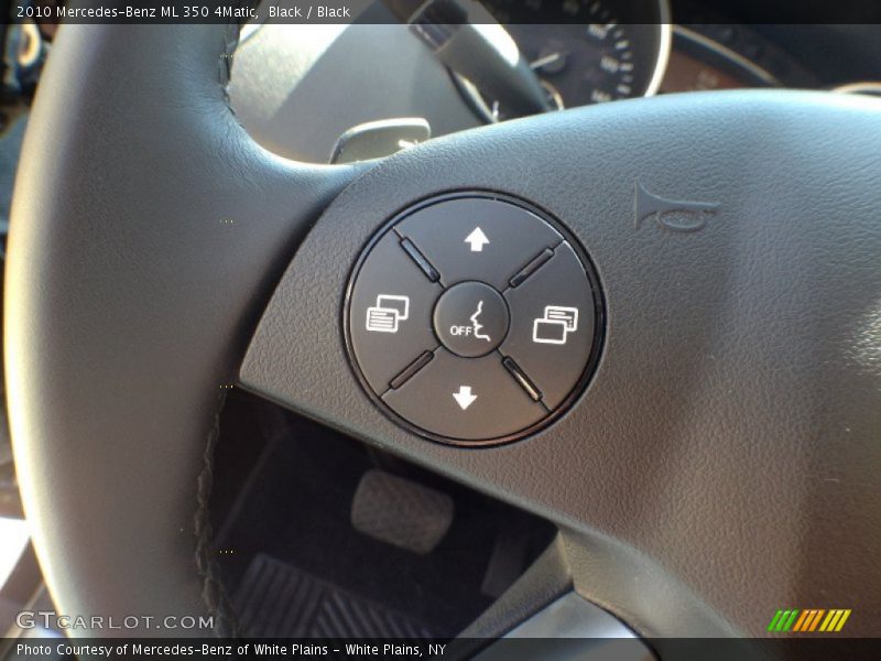 Black / Black 2010 Mercedes-Benz ML 350 4Matic