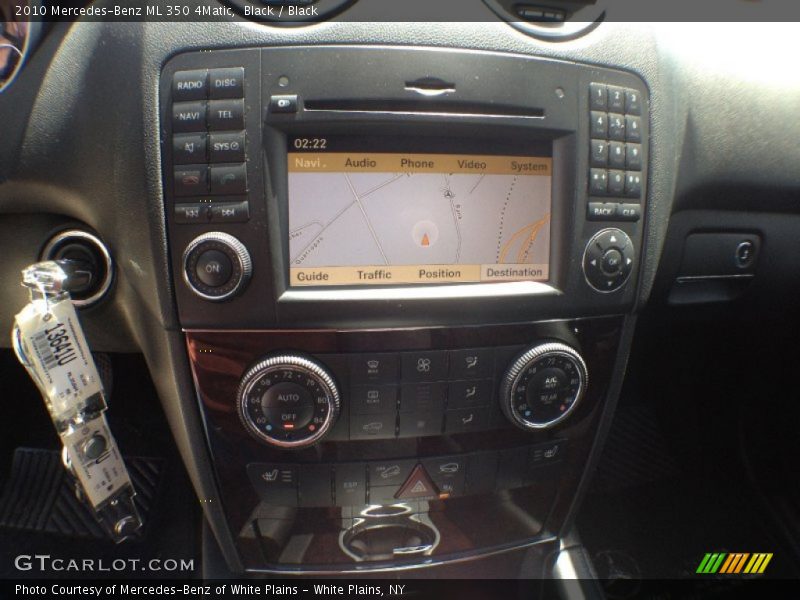 Black / Black 2010 Mercedes-Benz ML 350 4Matic