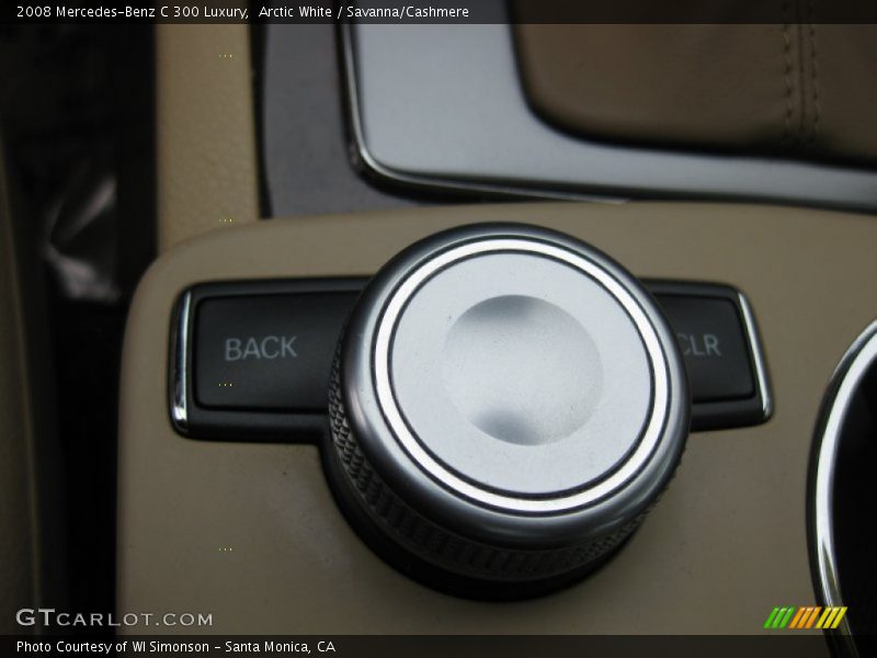 Arctic White / Savanna/Cashmere 2008 Mercedes-Benz C 300 Luxury