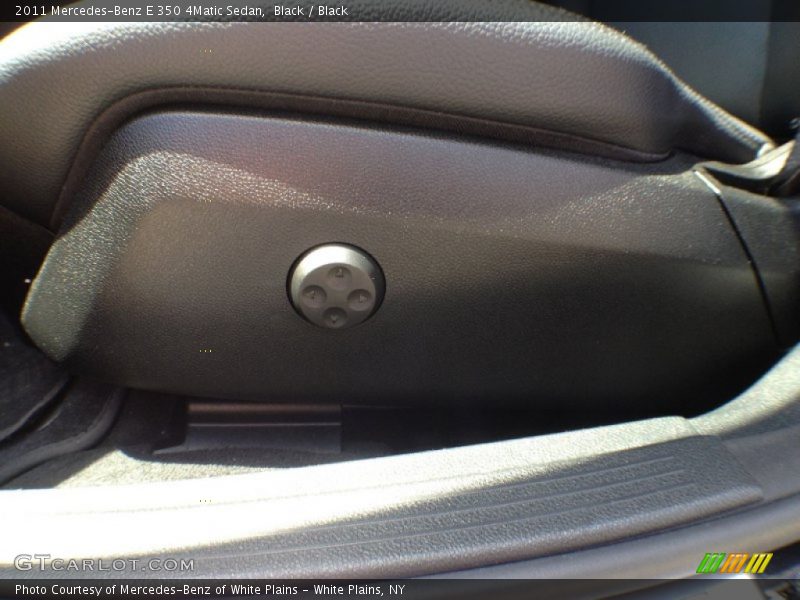 Black / Black 2011 Mercedes-Benz E 350 4Matic Sedan