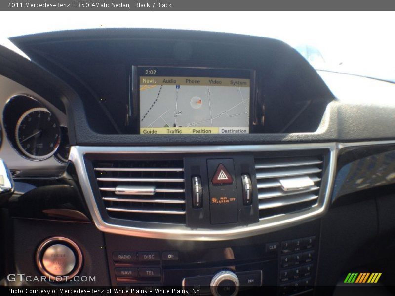 Black / Black 2011 Mercedes-Benz E 350 4Matic Sedan