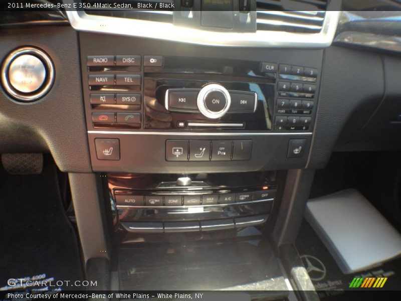 Black / Black 2011 Mercedes-Benz E 350 4Matic Sedan