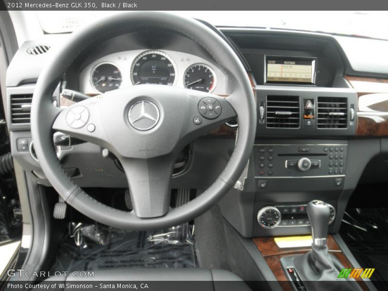 Black / Black 2012 Mercedes-Benz GLK 350