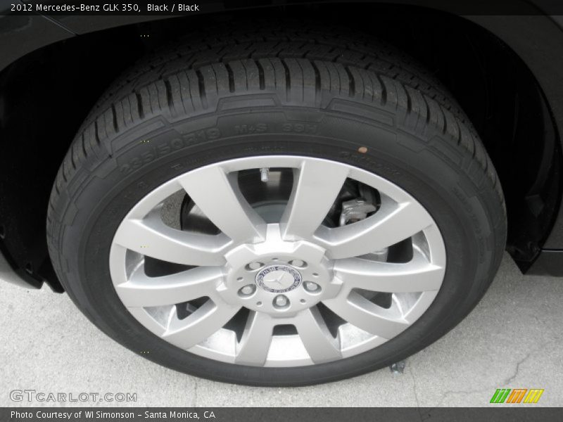 Black / Black 2012 Mercedes-Benz GLK 350