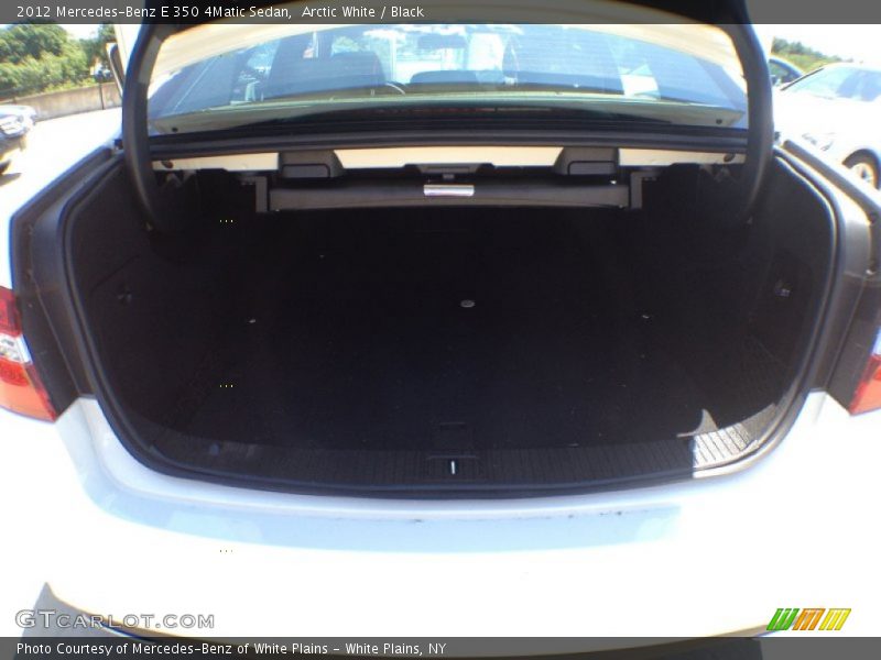 Arctic White / Black 2012 Mercedes-Benz E 350 4Matic Sedan