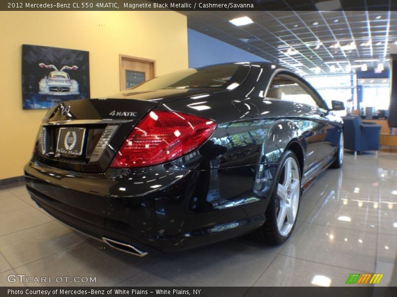 Magnetite Black Metallic / Cashmere/Savanna 2012 Mercedes-Benz CL 550 4MATIC