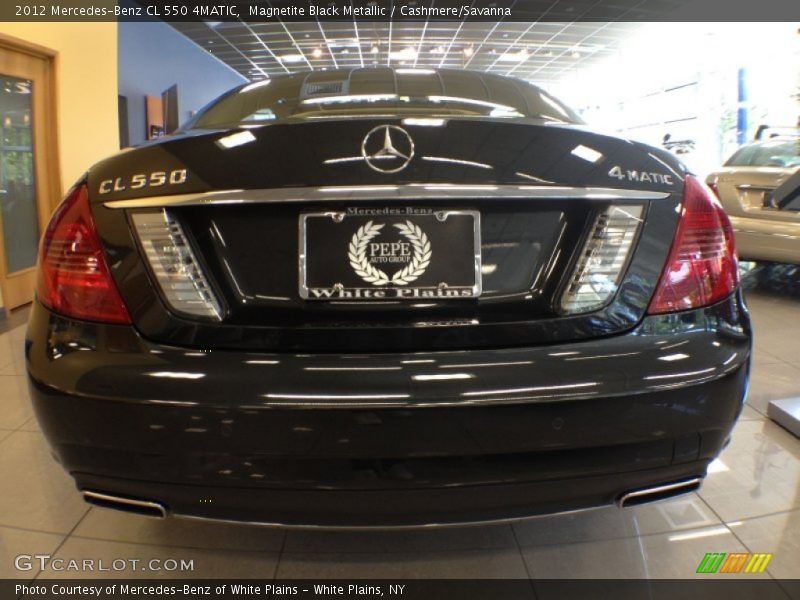 Magnetite Black Metallic / Cashmere/Savanna 2012 Mercedes-Benz CL 550 4MATIC