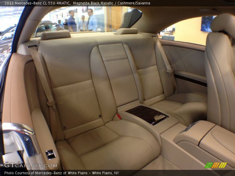 Rear Seat of 2012 CL 550 4MATIC