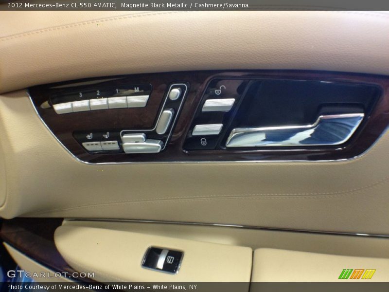 Controls of 2012 CL 550 4MATIC