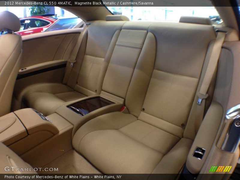 Rear Seat of 2012 CL 550 4MATIC