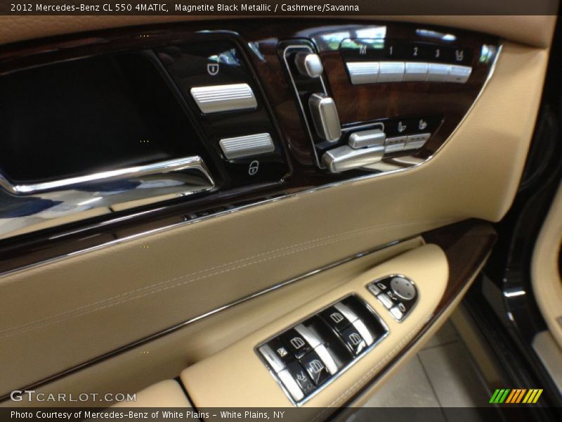 Controls of 2012 CL 550 4MATIC
