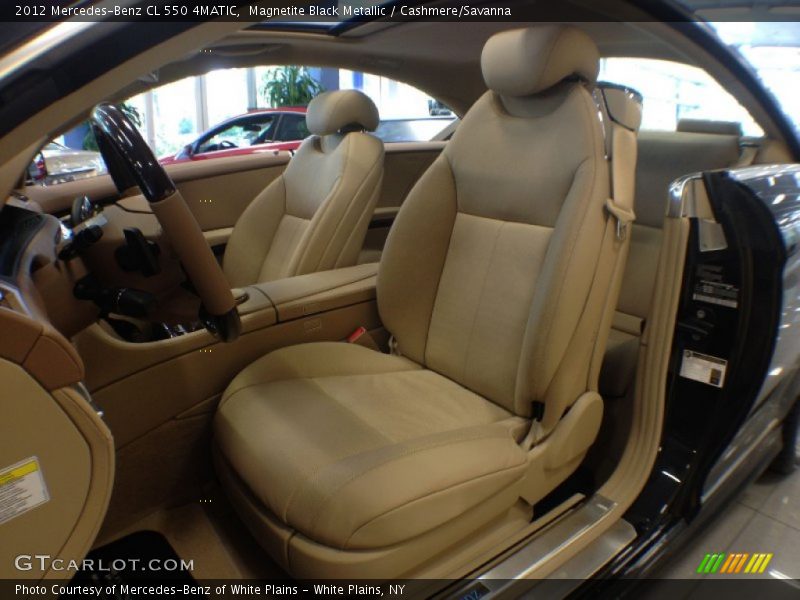Front Seat of 2012 CL 550 4MATIC