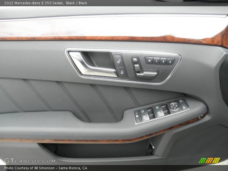 Black / Black 2012 Mercedes-Benz E 350 Sedan