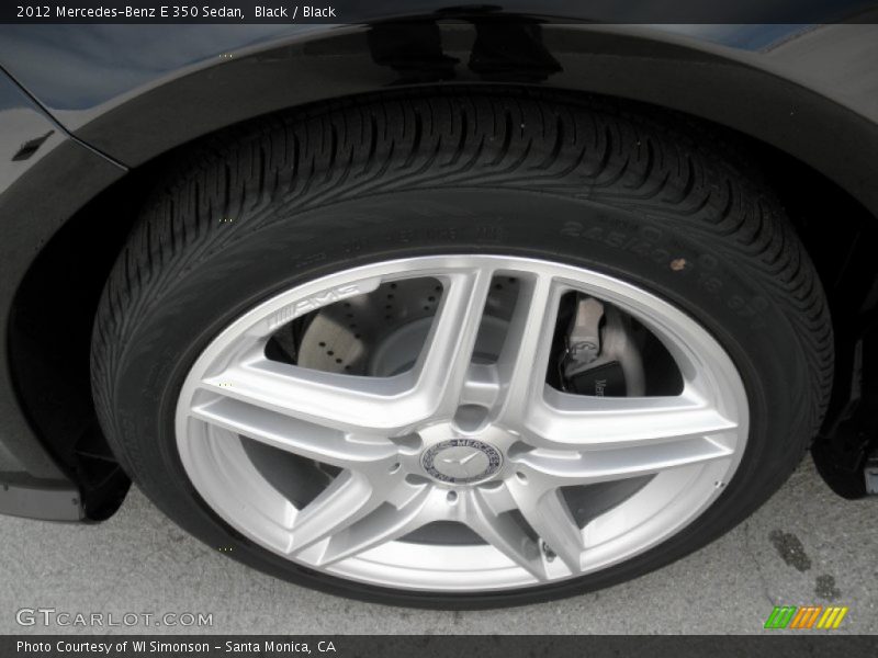 Black / Black 2012 Mercedes-Benz E 350 Sedan