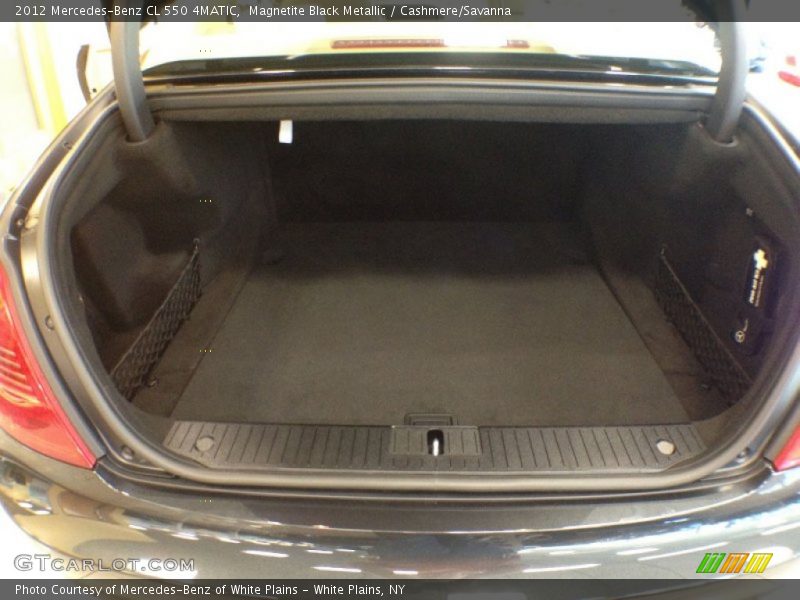  2012 CL 550 4MATIC Trunk