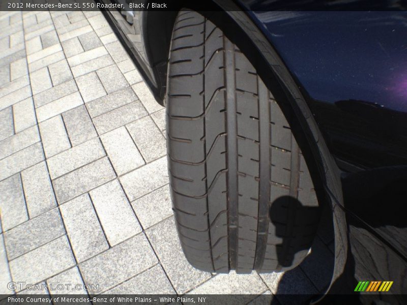 Black / Black 2012 Mercedes-Benz SL 550 Roadster