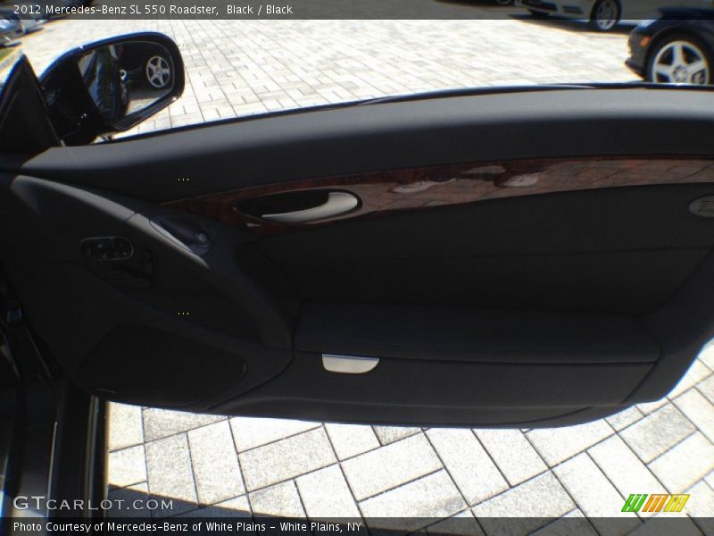 Black / Black 2012 Mercedes-Benz SL 550 Roadster