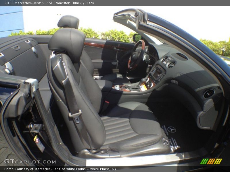 Black / Black 2012 Mercedes-Benz SL 550 Roadster