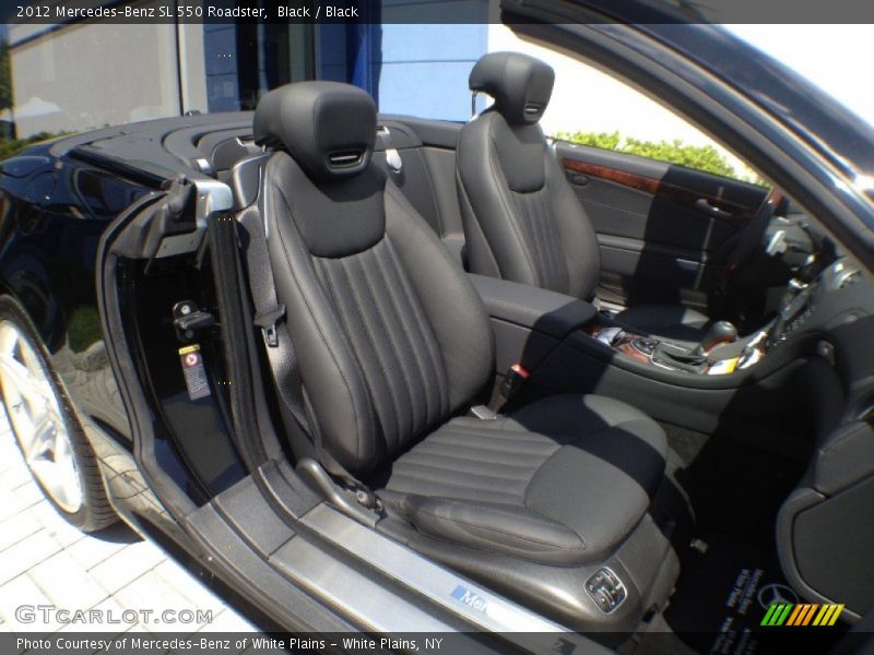 Black / Black 2012 Mercedes-Benz SL 550 Roadster