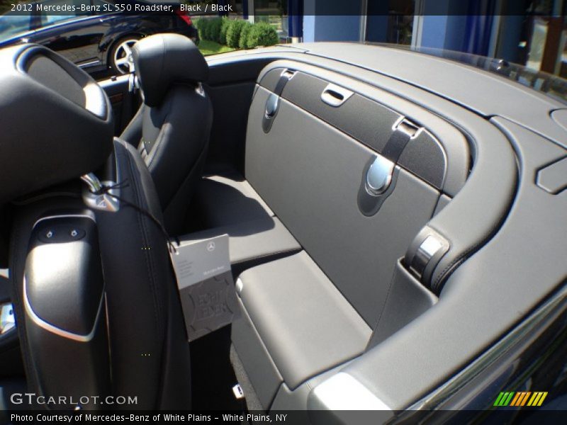 Black / Black 2012 Mercedes-Benz SL 550 Roadster