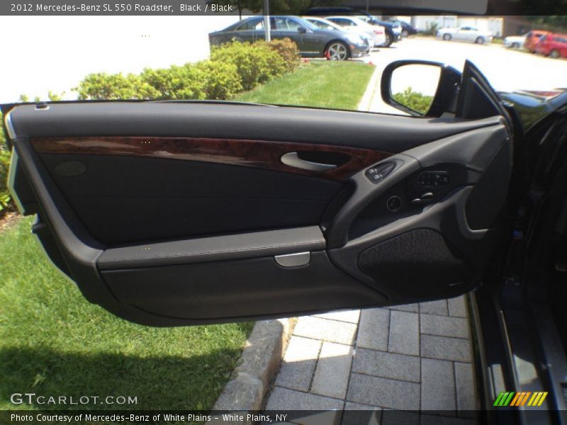 Black / Black 2012 Mercedes-Benz SL 550 Roadster