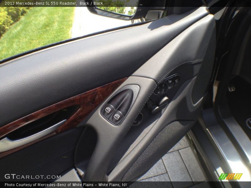 Black / Black 2012 Mercedes-Benz SL 550 Roadster