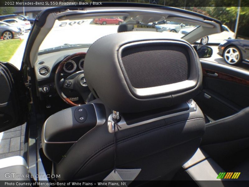 Black / Black 2012 Mercedes-Benz SL 550 Roadster