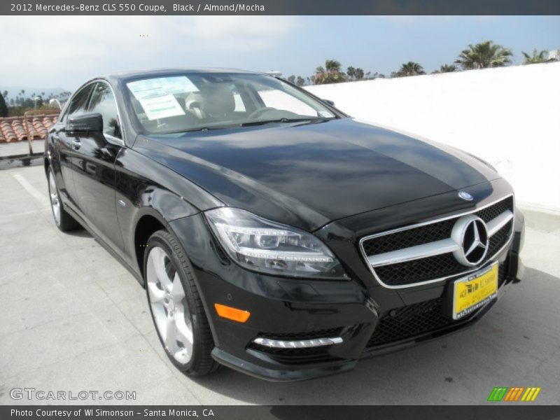 Black / Almond/Mocha 2012 Mercedes-Benz CLS 550 Coupe