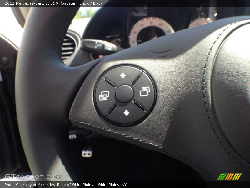 Black / Black 2012 Mercedes-Benz SL 550 Roadster