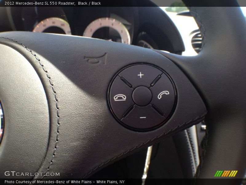 Black / Black 2012 Mercedes-Benz SL 550 Roadster