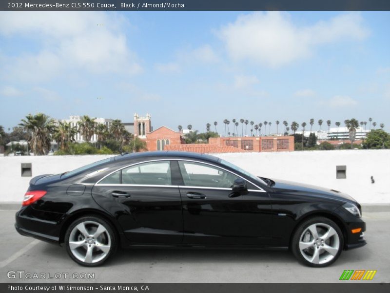 Black / Almond/Mocha 2012 Mercedes-Benz CLS 550 Coupe